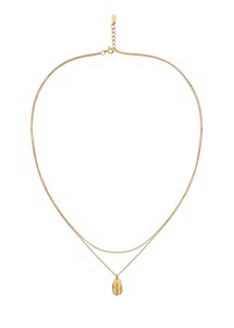 Marion necklace Gold Maanesten 